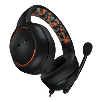 4. COUGAR Dive Kabelgebundenes Gaming-Headset mit Kopfbügel, Schwarz