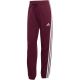 Damenhose adidas Essentials 3-Stripes French Terry Cuffed in Bordeaux KR1029