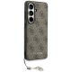 3. Guess 4G Classic Logo Charm MagSafe Hülle für Samsung Galaxy S26 - Braun