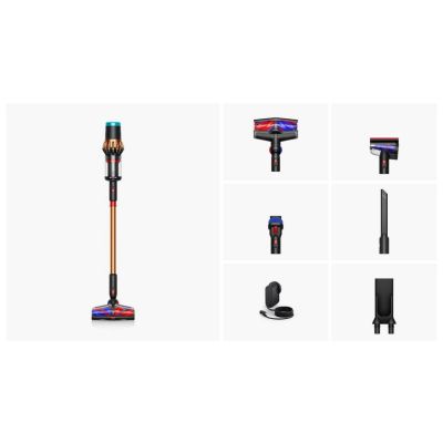 6. Dyson V16 Piston Animal 2-in-1 Akku-Staubsauger, beutellos, 1,3 l Tank, 900 W, Schwarz, Kupfer
