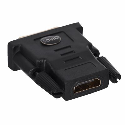 10. SAVIO cl-21 Adapter (HDMI F - DVI-D M; schwarz)
