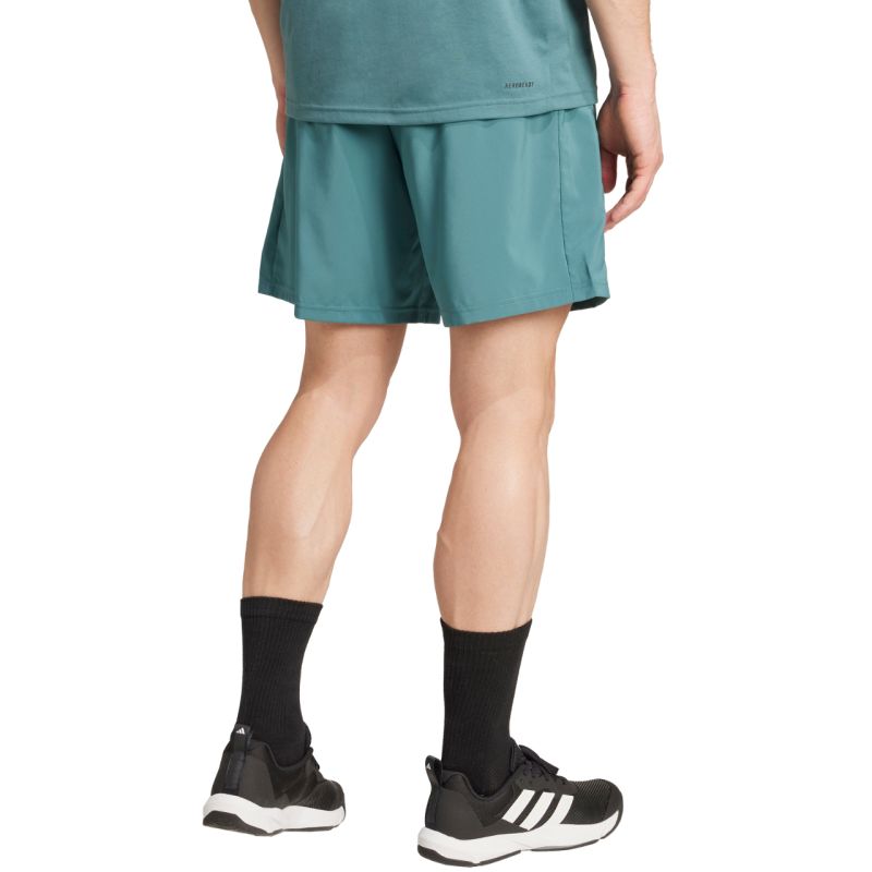 9. Herren adidas Train Essentials Woven Trainingsshorts Grün JW2493