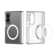 3. Dux Ducis Clin Mag Case für Samsung Galaxy Z Fold 8 Wide, kompatibel mit MagSafe – Transparent