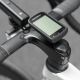 10. Rockbros WT-2 Fahrradcomputerhalterung mit AirTag-Ablagefach – Schwarz