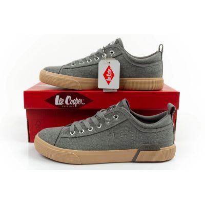 10. Lee Cooper Herren-Sportschuhe, Sneaker, modisch, grau, bequem