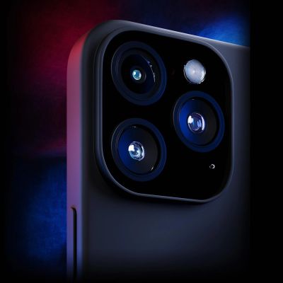 3. 3mk Matt Case Pro für Apple iPhone 15 Pro – Mattschwarz