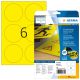 2. HERMA 8035 Bedruckbare Etiketten Gelb Selbstklebende Bedruckbare Etiketten