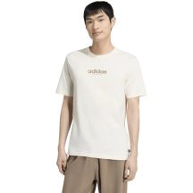 adidas Herren-T-Shirt mit Burger-Motiv, cremefarben, KT9723