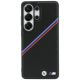 3. BMW Tricolor Metal Logo MagSafe Hülle für Samsung Galaxy S26 Ultra - Schwarz
