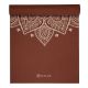 Gaiam Intense Rust Sundial Flower Yoga Mat 5mm 65733