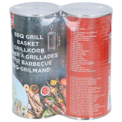 11. Gemüsegrillkorb 9x9x20cm 2 Stück
