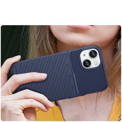 5. Thunder Case iPhone 14 blaue gepanzerte Hülle