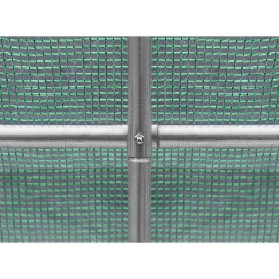 19. Folienabdeckung für Gartentunnel-Gewächshaus 200x350x200CM GRÜN