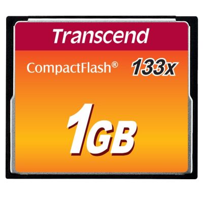Transcend 1GB CF 133x CompactFlash MLC Speicherkarte