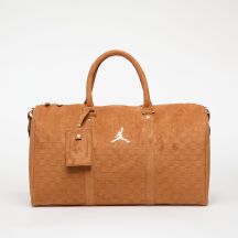 Air Jordan Jam Suede Monogram Sporttasche für Damen, Cognac - MA9205-X6X