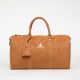 Air Jordan Jam Suede Monogram Sporttasche für Damen, Cognac - MA9205-X6X