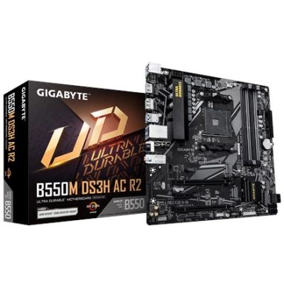 5. Mainboard MB AMD B550 SAM4 MATX/B550M DS3H AC R2 GIGABYTE