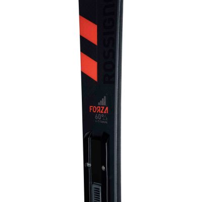 4. Rossignol FORZA 60° V-TI Konect Ski + LOOK NX 12 GW Bindungen