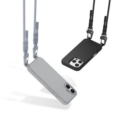 5. Tech-Protect MagNecklace MagSafe-Hülle mit Trageband für iPhone 16 Pro – Schwarz