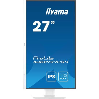 4. IIYAMA Monitor 68,5 cm (27") XUB2797HSN-W2 16:9 HDMI+DP+USB-C