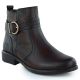 Damen-Ankle-Boots aus Leder mit Schnalle, braun, Remonte Rieker D0F81-25