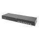 5. 8-Port-KVM-Switch, 19"-Rack, 4K 30Hz, 8x HDMI-Eingang, 1x HDMI-Ausgang, 2x USB A