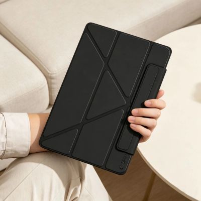 7. Tech-Protect SC Pen Origami Hülle für iPad 10,9" 2022/2025 - Schwarz