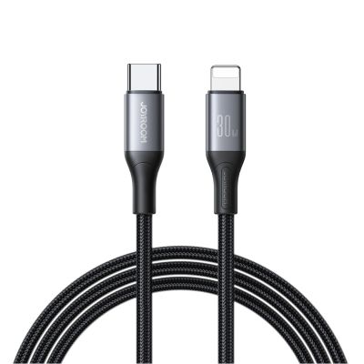 Joyroom S-A28 Blitzgerät Serie 30W USB-C - Lightning Kabel 1m - schwarz