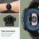 10. Spigen Liquid Air Case für Samsung Galaxy Watch 8 44 mm – Mattschwarz