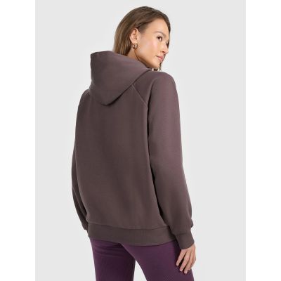 2. Damen-Sweatshirt mit Kapuze, offen, 4F 4FRAW25TSWSF2775-82S