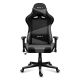 9. Huzaro Force 6.2 Gaming-Stuhl aus grauem Netzgewebe
