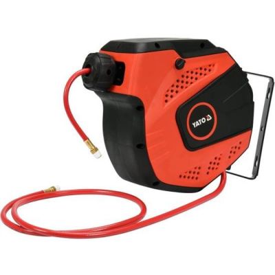 2. Yato YT-24243 Druckluftschlauch 14 m 20 bar Schwarz, Rot