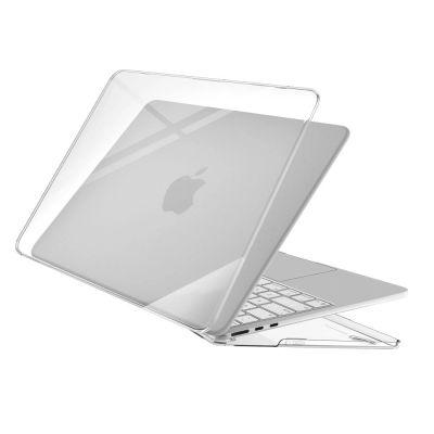 4. Tech-Protect Softshell-Schutzhülle für MacBook Air 13" (2023/2024/2025/2026) – Transparent