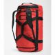 4. The North Face Base Camp Duffel L Sporttasche 95L Polyester Schwarz, Rot