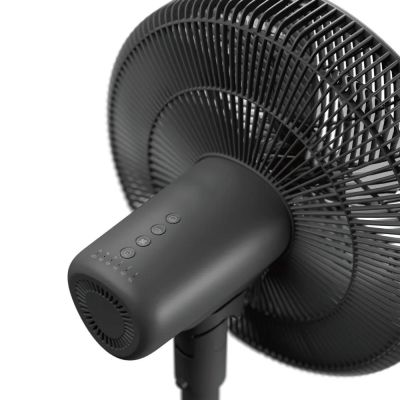 16. Philips CX3550/01 Standventilator der Serie 3000, Schwarz