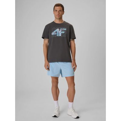 3. Herren-T-Shirt mit Aufdruck, regulär, Größe 4F 4FRSS26TTSHM4295-22S