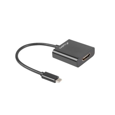 2. Lanberg AD-UC-HD-01 Adapter (USB Typ CM - HDMI F; 0,15 m; schwarz)