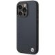 9. Hülle BMW BMHMP14XSLLNA iPhone 14 Pro Max 6.7" Navy/Navy Hardcase Leder Hot Stamp MagSafe