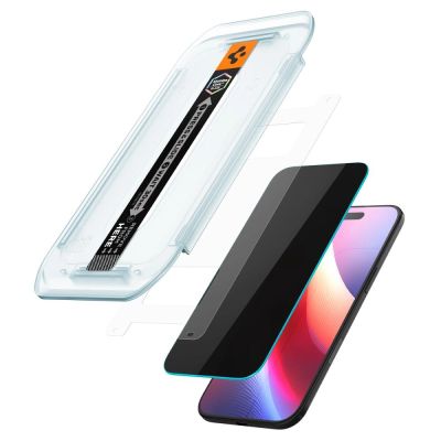 3. Spigen Glas.TR EZ Fit 2er-Pack Sichtschutzglas für iPhone 17 Air