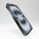 5. Puro Flexible Glass D3O Hybridglas mit schwarzem Rahmen für iPhone 16 / iPhone 15 / iPhone 15 Pro