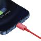 8. Baseus Superior USB - Lightning Kabel 2,4 A 1 m rot (CALYS-A09)