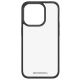 2. Militärzertifizierte PanzerGlass ClearCase iPhone 15 Pro Hülle – Transparent und Schwarz