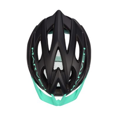 4. Meteor Marven Helm M 55-58 cm schwarz-mint 24793