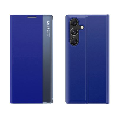 3. Neues Sleep Case Flip Cover mit Standfunktion für Samsung Galaxy A26 - Blau
