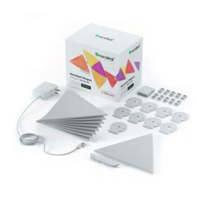 3. Nanoleaf Shapes Dreiecke Starter-Set (9 Paneele)