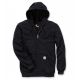 Carhartt Midweight Kapuzenjacke mit Reißverschluss, Schwarz