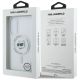 8. Karl Lagerfeld Button Choupette Head Printed Logo MagSafe Case für Samsung Galaxy S25 Edge - Weiß