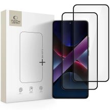 Tech-Protect Glass Fit+ 2er-Pack Panzerglas für Xiaomi Poco X7 5G - Schwarz