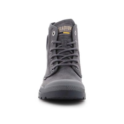 3. Palladium Pampa Hi Wax U French Metal Schuhe 77222-068-M