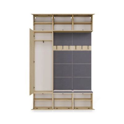 9. Garderobe HAGA III 1SZ2W SONOMA